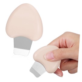 Baluue 2pcs Skin Scrubber Pore Cleansing Tool Remover Face Spatula Facial Scraper for Efficient Skin Care Travel-friendly Design for Home Use