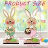 KSVFTB 2 PCS Easter Bunny Decorations, Easter Decorations Home, Easter