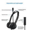 STFMHEZ 3.5mm USB Headset with Microphone Noise Cancelling & Audio