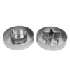 4Pcs Stainless Steel Cookie Cutter Set Biscuit Cutter Set Candy