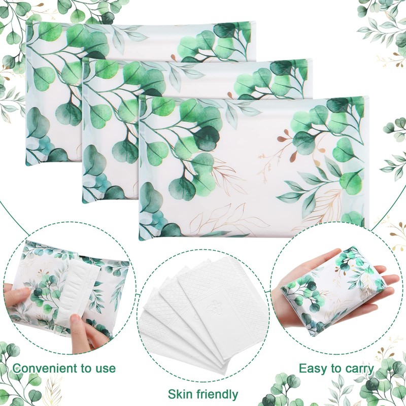 PerKoop 100 Packs Travel Size Tissues Disposable Pocket Facial Tissues