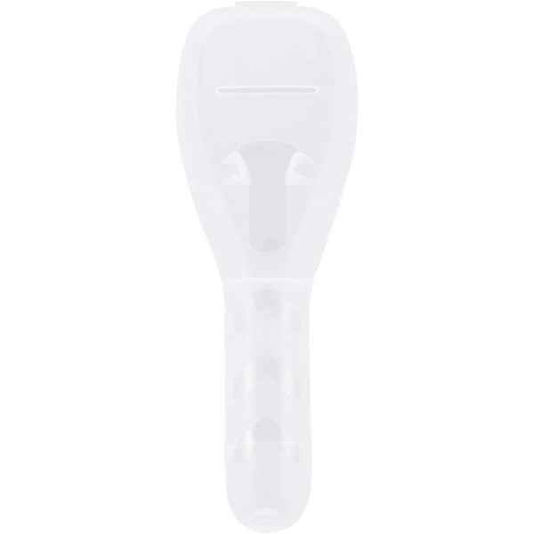 1PC Manual Travel Case Portable Transparent Plastic Men Shaver Trimmer