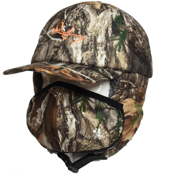 EDTREK Waterproof Trapper Hat with Face Mask for Coldest Conditions