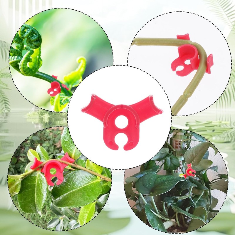 Plant Training Clips 90 Degrees Stem Trainer Clips, 40 Pieces