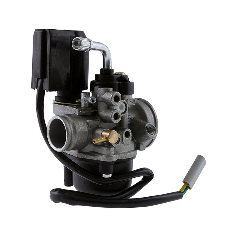 2EXTREME 17.5 mm Carburettor with E-Choke Compatible with Derbi GP1,