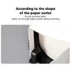Jumbo Toilet Paper Roll Dispenser Punch Free Waterproof Wall Mount