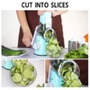 4 in 1 Rotary Cheese Grater Tabletop Drum Grater Manual