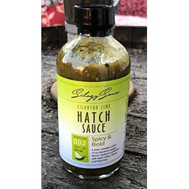Silagy Sauce Cilantro Lime Hatch Sauce, 8-Ounce Glass Bottle