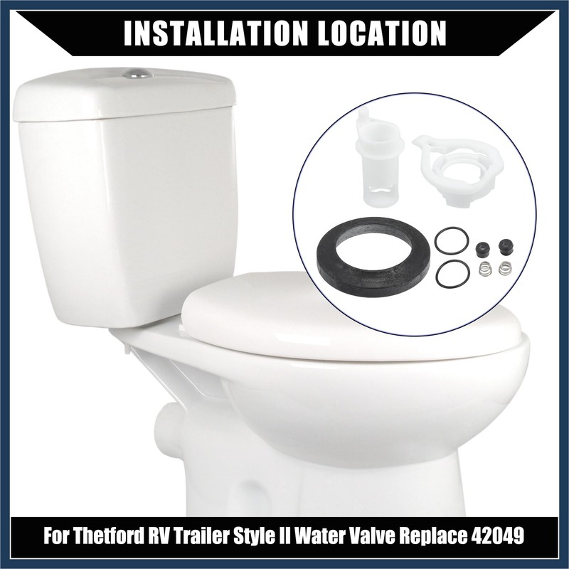 INFINAUTO 42049 Water Valve Style II Kit for Thetford Aqua
