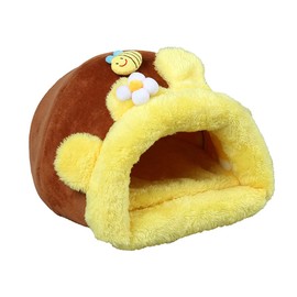 AIMALL Durable Small Pet Nest, Multi-Purpose Cozy Cotton Honeypot Bed for Hamsters, Guinea Pigs, and Small Birds, Bite-Resistant and Wear-Proof, Plush Warmth for Comfort