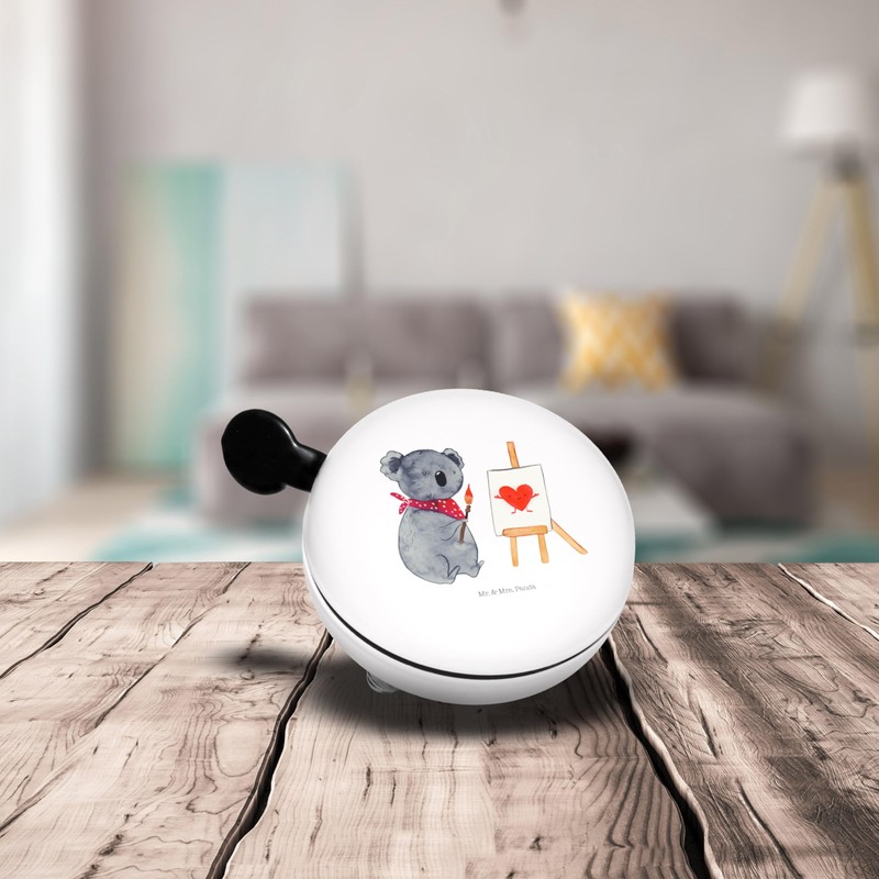 Mr. & Mrs. Panda XL Koala Artist Bicycle Bell, Gift,