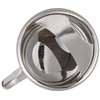 Ibili Wasserkrug gerade 2 l aus Edelstahl, silber, 7 x