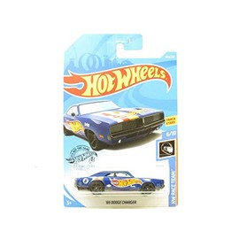 Hot Wheels 2019 Hw Race Team '69 Dodge Charger, 243/250 Blue