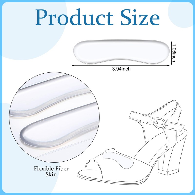 Cutecrop 6 Pair Sandal Shoe Strap Extender Heel Sandal Strap