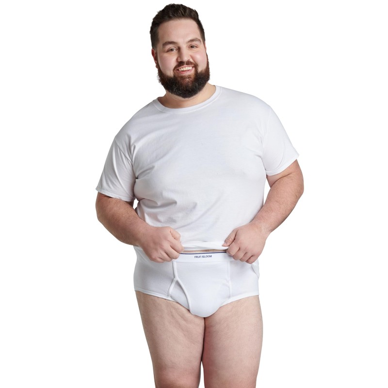 Fruit of the Loom Men's Underwear Briefs, Tag Free &