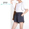 Karly Shop lsp615 Women's Shorts, Summer, Large Size, Short, Cute,