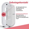 Safe2Home Fenstersensor 433 MHz - Türsensor mit Magnetkontakt für die