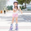 MammyGol Roller Skates for Kids Boys Girls, Adjustable Quad Skates