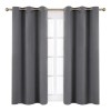 Cortina Blackout Para Ventana 107x160cm 2pzs Habitacion Sala