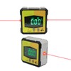 Digital Inclinometer Angle Finder Gauge Magnetic with Laser Cube Protractor