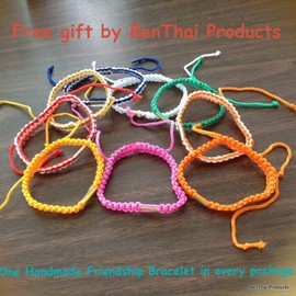 BTP! Thai Monk Buddha Cotton Sling Crossbody Messenger Bag Purse Hippie Hobo Solid Large (Khaki XL4)