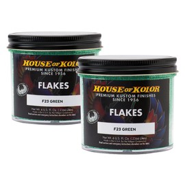 House of Kolor F23-C01 Green Dry Flake 6 oz. (2 Pack)