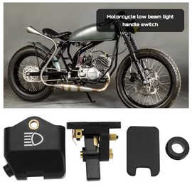 Motorcycle 2-Button Horn & Light Indicator Switch Handlebar Light Switch Compatible with Simson S51N S50 SR50 KR51 with Seal Set