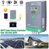 LINEBA 100A 12V/24V/48V MPPT Solar Panel Regulator Charge Controller Auto