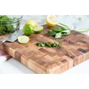 Ironwood Gourmet 28218 Square Charleston End Grain Chef's Board ,