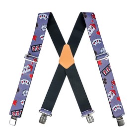 2inch Men's Suspenders w/ Clip, Heavy Duty suspenders for men, Work suspenders, Work suspenders for men, Suspenders for men heavy duty, Suspenders for men, Mens suspenders, Mens suspenders for jeans