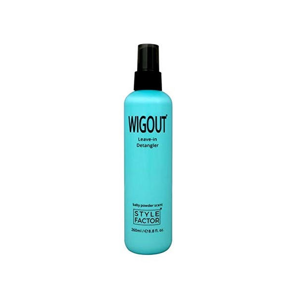 Style Factor Wigout Leave-In Detangler 8.8oz (BABY POWDER)
