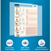 Whole Body Vibration Plate Exercise Poster Set - 6 Workout