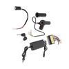 24V Brushless Motor Speed Controller Kit with Throttle Grip for