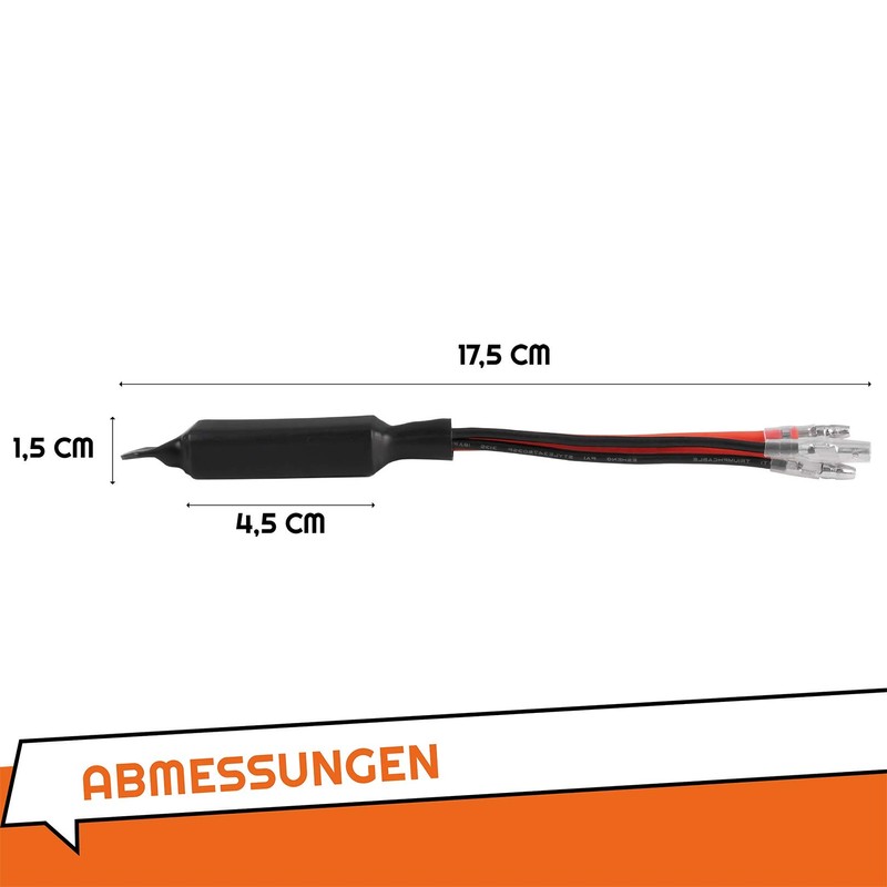 B549-2 2 Stück Leistungswiderstand Lastwiderstand Widerstand für SMD LED Miniblinker