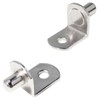 SDTWZW 5mm Shelf Pegs L-Shaped Cabinet Support Pins Bracket Style