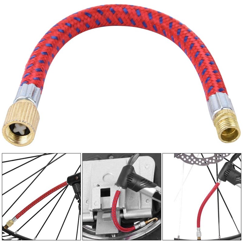Pump Tube 2Pcs Pump Extension Hose Inflator Tube for Schrader