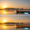 72mm Gold Streak Special Effect Lens Filter Anamorphic Filter for