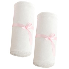 FUNOMOCYA Postpartum Belly Wrap 2 Rolls of Elastic Abdominal Band for Women Gauze Roll for Quick Recovery Breathable Belly Band