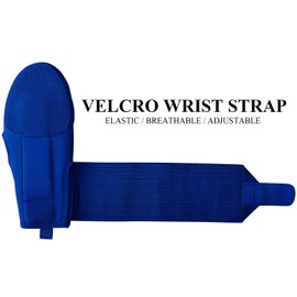 KRTOYUST® Sliding Mitt - Baseball Softball Baserunning Sliding Glove with Elastic Compression Strap, Custom Design for Youth and Adult (Left Hand, Royal Blue, Adult)