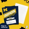 Desert Cactus University of Michigan Graduation Party Invitations Wolverines UM
