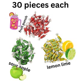 FASO SWEET Frooties Fruit Flavored Chewy Candy – 330 Pieces of Individually Wrapped Candy, 11 Flavors Including Blue Raspberry, Strawberry, Sour Cherry, and More – 2.2 lbs