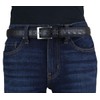 BELTINGER Belt with Crocodile Embossed 3 cm Leather Belt for