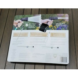 Orbit New Pair (2) Orbit Garden Hose Metal Nozzles High Flow Thumb Trigger Adjustable