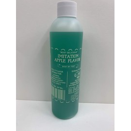 Superior Flavors APPLE | Cooking and Baking Flavoring | Delicious Substitute for Vanilla Extract | Water Based, and Alcohol Free | 8oz Bottle…