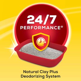 Purina Tidy Cats Clumping Cat Litter, 24/7 Performance Multi Cat Litter - 35 lb. Pail