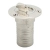 Marine Boat Deck Filler with Keyless Cap Stainless Steel Mirror