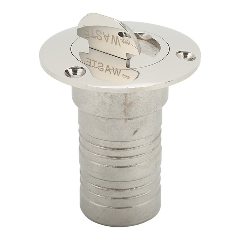 Marine Boat Deck Filler with Keyless Cap Stainless Steel Mirror