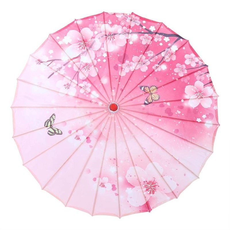 Oiled Paper Umbrella, Paper Umbrellas Decorations, Windproof Women Handmade Chinese