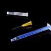 100 Pack 1ml 25Ga Plastic Syringe with Measurement for Scientific