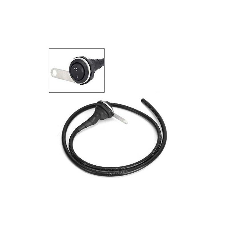 Motorcycle Waterproof Switch Motorcycle Headlight Switch Waterproof Single Steel Headlight